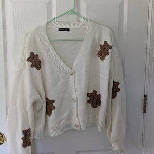 SHEIN Bear Sweater large